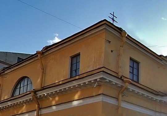 Что за крест? Где? На чём?