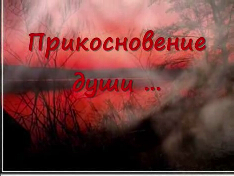 когда прикосновение любви равно прикоснование души?