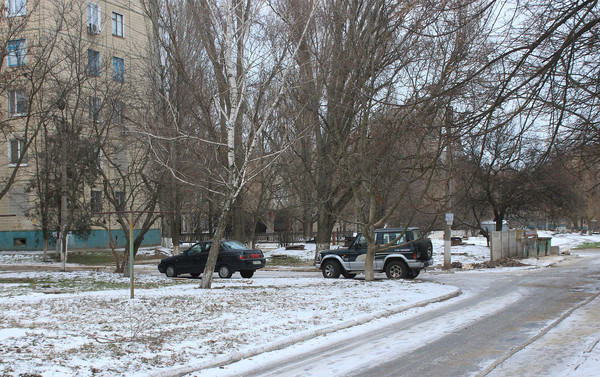 Первый снег 10 декабря 2013 года
